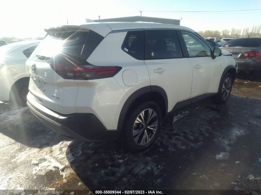 2022 NISSAN ROGUE SV VIN: 5N1BT3BB9NC708975