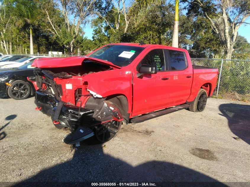 2022 CHEVROLET SILVERADO 1500 LTD LT TRAIL BOSS VIN: 1GCPYFEDXNZ120297
