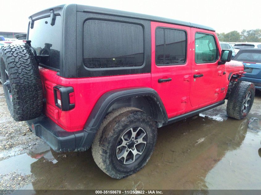 2021 JEEP WRANGLER UNLIMITED RUBICON VIN: 1C4HJXFG7MW559156