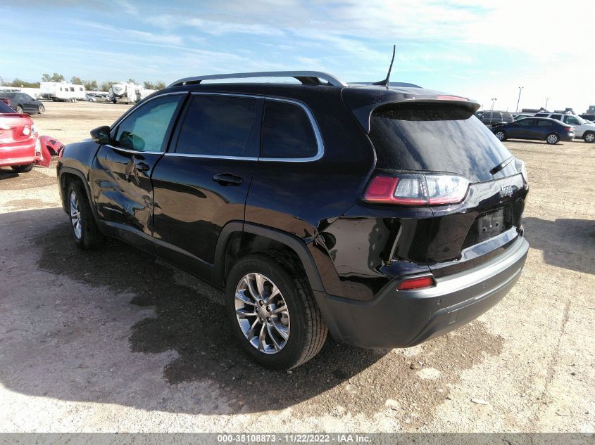 2021 JEEP CHEROKEE LATITUDE PLUS VIN: 1C4PJLLB7MD187956