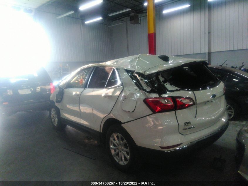 2021 CHEVROLET EQUINOX LT VIN: 3GNAXUEV6MS153337
