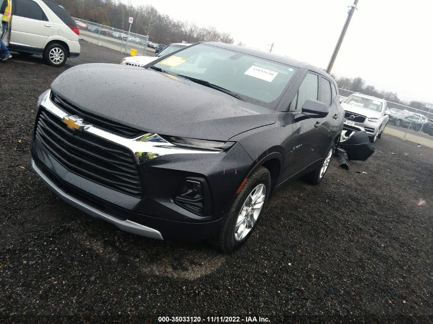 2021 CHEVROLET BLAZER LT VIN: 3GNKBBRAXMS574735