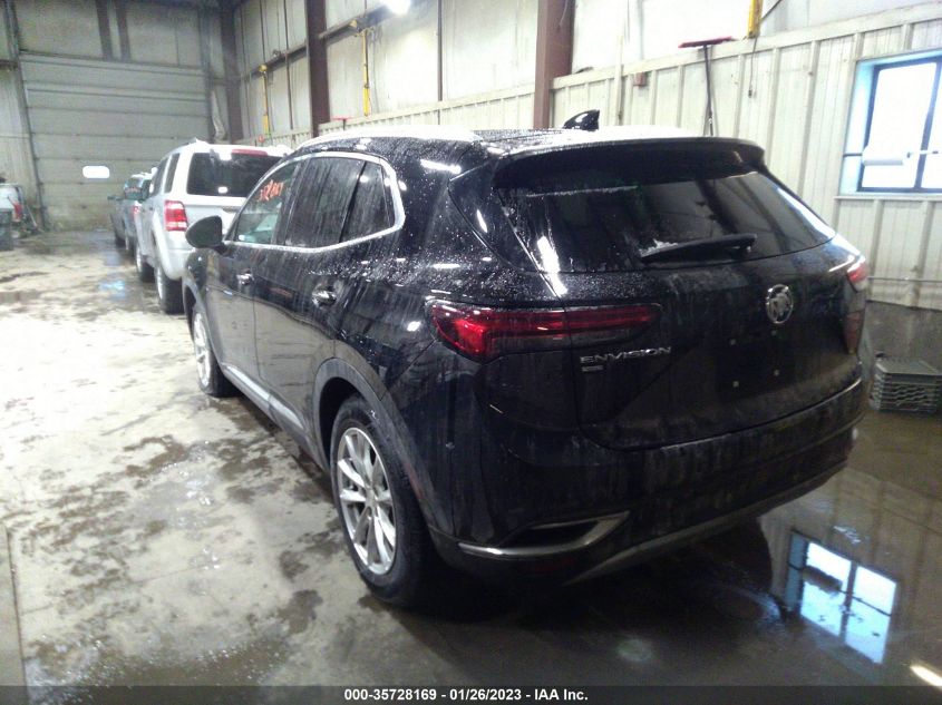 2021 BUICK ENVISION PREFERRED VIN: LRBFZMR40MD170885