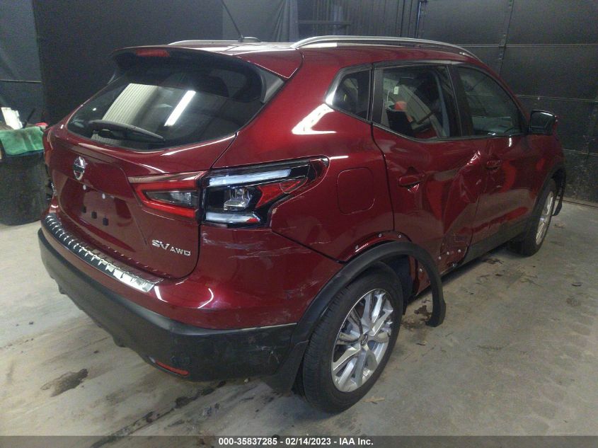 2022 NISSAN ROGUE SPORT SV VIN: JN1BJ1BW1NW484569