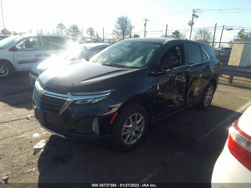 2022 CHEVROLET EQUINOX LT VIN: 3GNAXKEV9NL297271