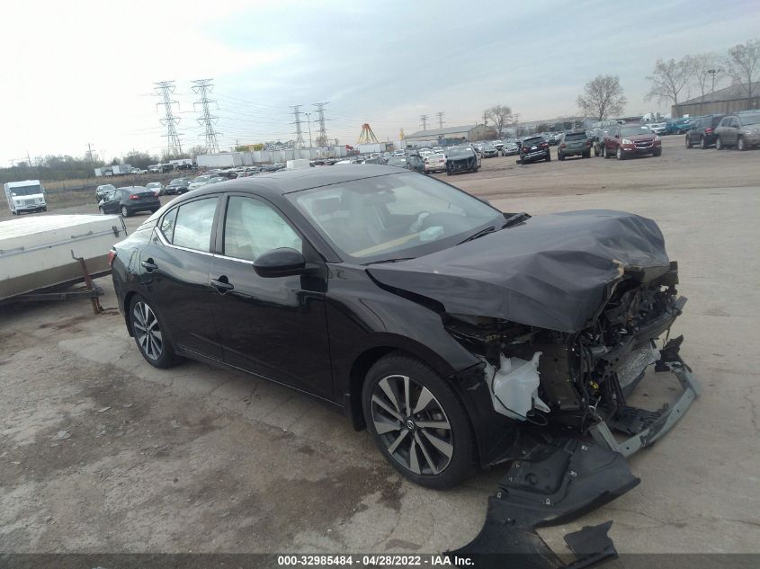 2021 NISSAN SENTRA SV VIN: 3N1AB8CVXMY206414