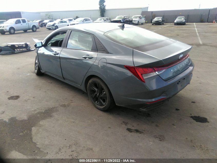 2023 HYUNDAI ELANTRA HYBRID BLUE VIN: KMHLM4AJ8PU033696