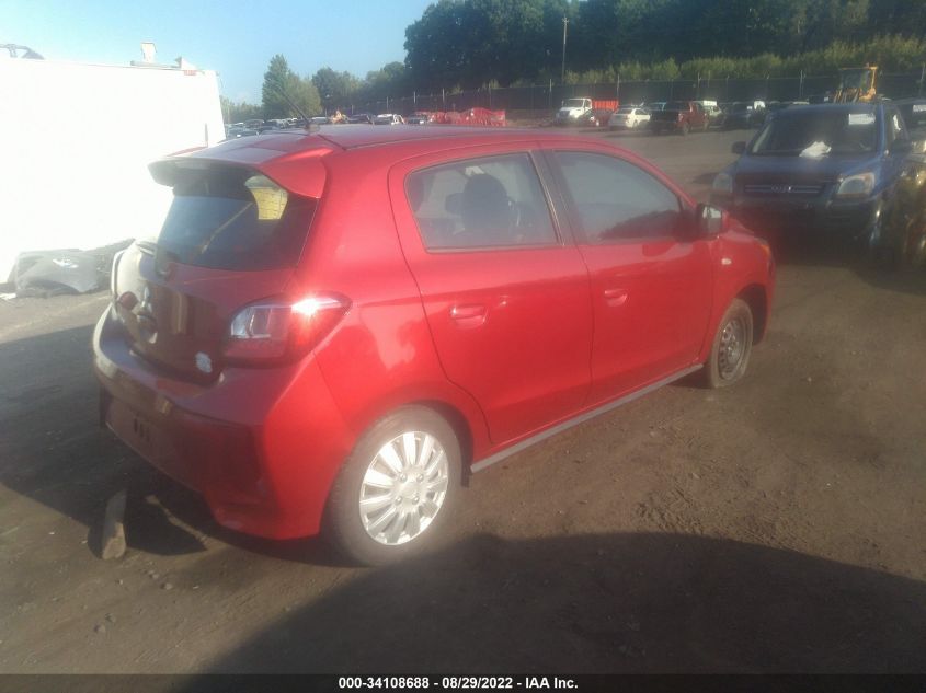 2021 MITSUBISHI MIRAGE ES/LE/CARBONITE EDITION VIN: ML32AUHJ5MH005957