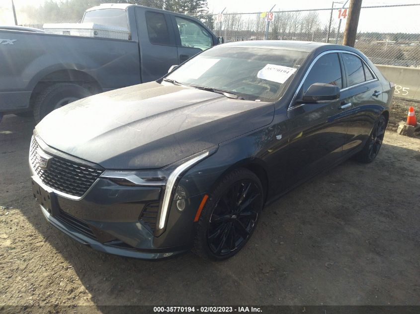 2021 CADILLAC CT4 LUXURY VIN: 1G6DK5RK1M0117186