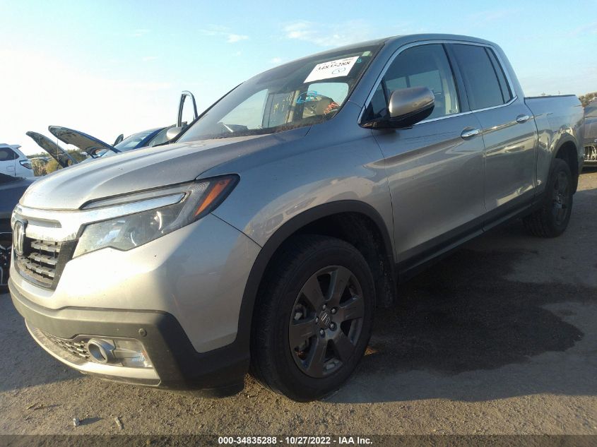 2020 HONDA RIDGELINE RTL-E VIN: 5FPYK3F74LB009770