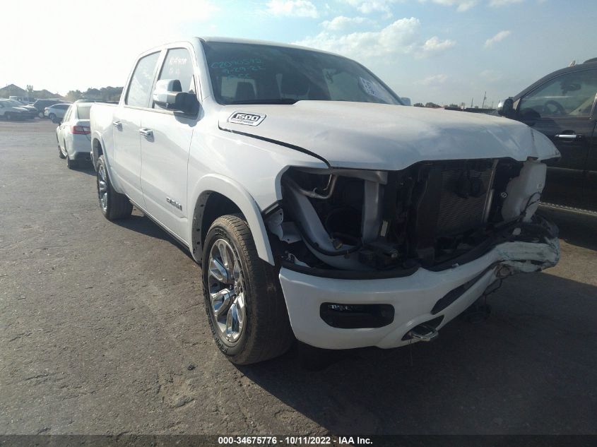 2021 RAM 1500 LARAMIE VIN: 1C6RREJTXMN768135