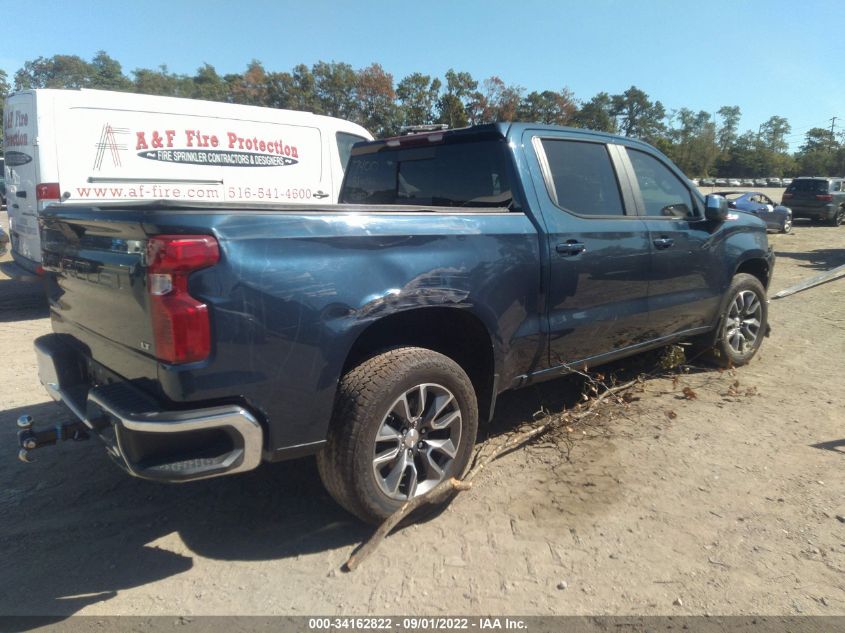 2021 CHEVROLET SILVERADO 1500 LT VIN: 3GCUYDET3MG162386