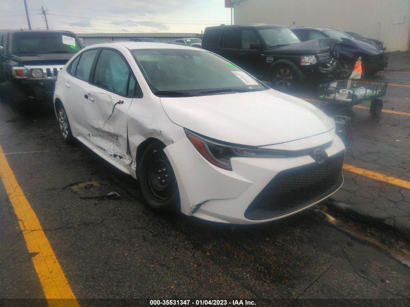 2022 TOYOTA COROLLA LE VIN: 5YFEPMAE4NP300611