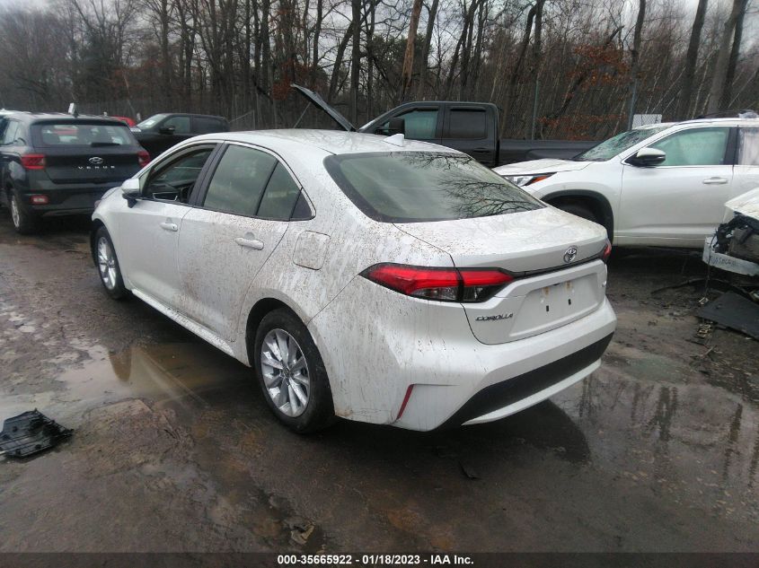 2022 TOYOTA COROLLA XLE VIN: JTDFPMAEXNJ208217
