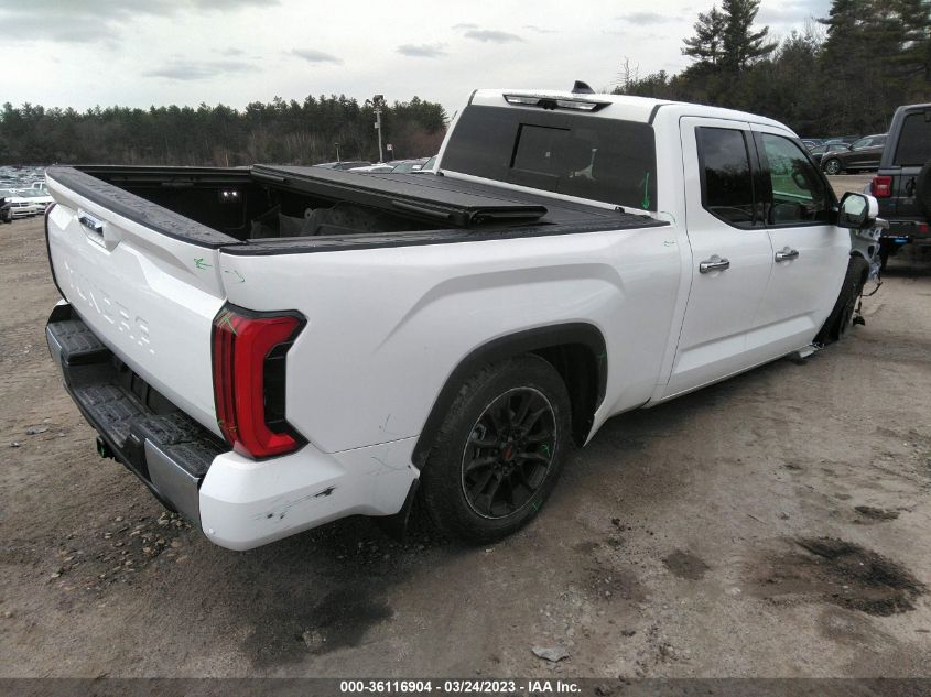 2022 TOYOTA TUNDRA 4WD LIMITED VIN: 5TFJA5DA4NX053073