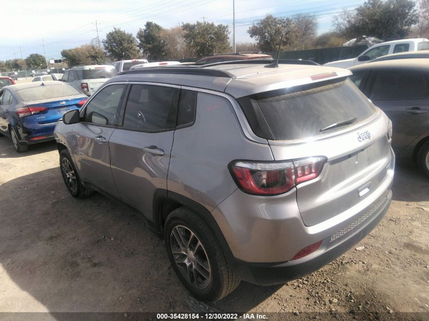 2020 JEEP COMPASS LATITUDE W/SUN/WHEEL PKG VIN: 3C4NJCBB5LT151040