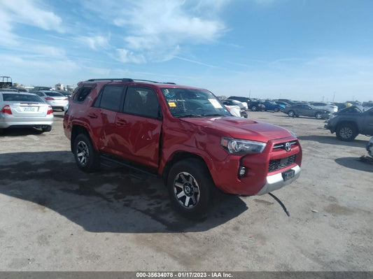 2021 TOYOTA 4RUNNER TRD OFF ROAD PREMIUM VIN: JTERU5JR1M5858040