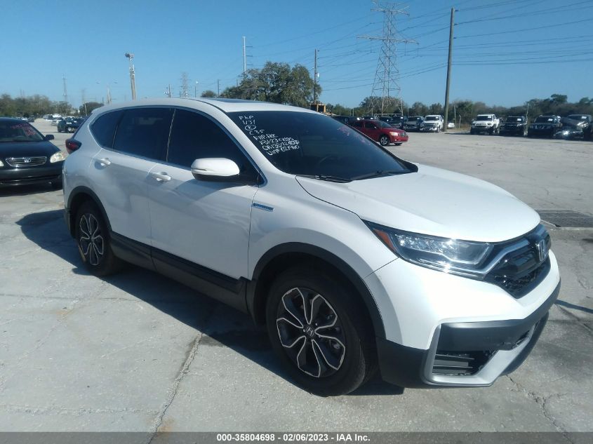 2022 HONDA CR-V HYBRID EX-L VIN: 5J6RT6H89NL021960