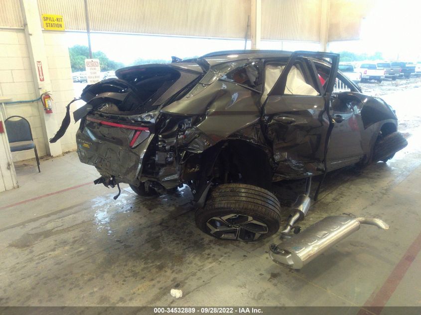 2022 HYUNDAI TUCSON SEL VIN: 5NMJC3AE9NH095673