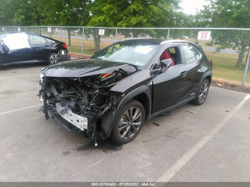 2021 LEXUS UX UX 250H F SPORT VIN: JTHR9JBH1M2050971