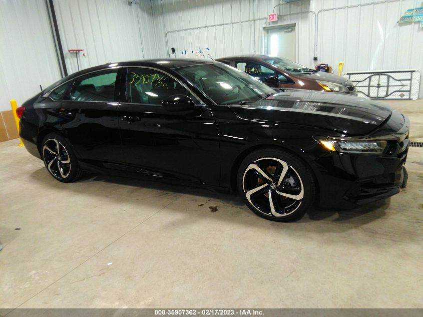 2022 HONDA ACCORD SEDAN SPORT SE VIN: 1HGCV1F4XNA082546