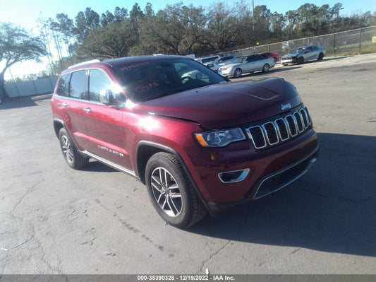 2022 JEEP GRAND CHEROKEE WK LIMITED VIN: 1C4RJEBG7NC125594