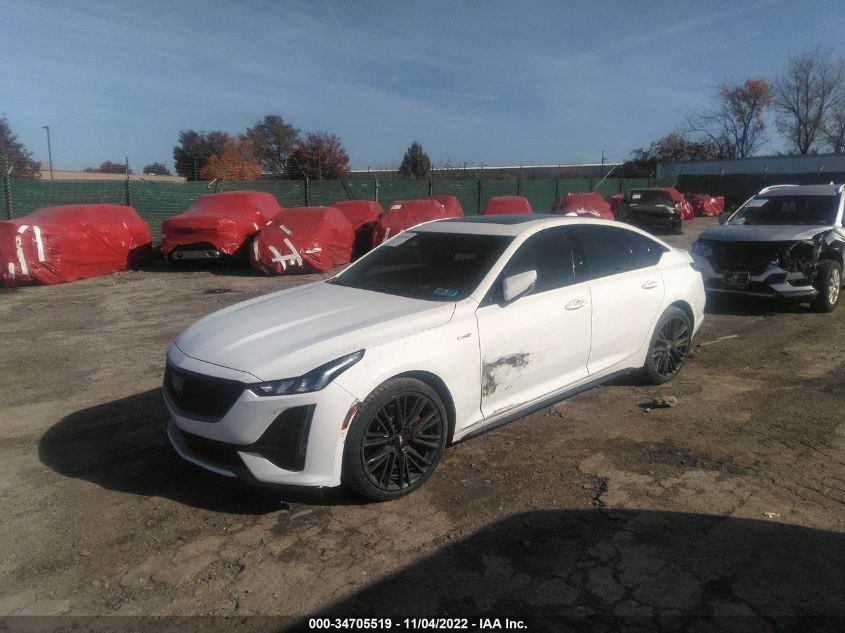 2020 CADILLAC CT5 V-SERIES VIN: 1G6DV5RW2L0142428