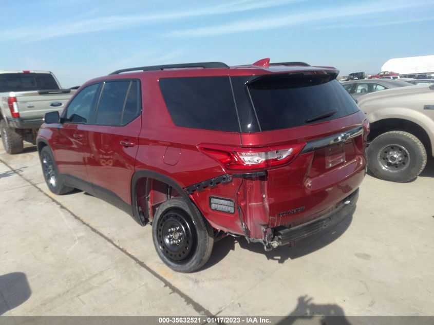 2021 CHEVROLET TRAVERSE RS VIN: 1GNERJKW2MJ119677