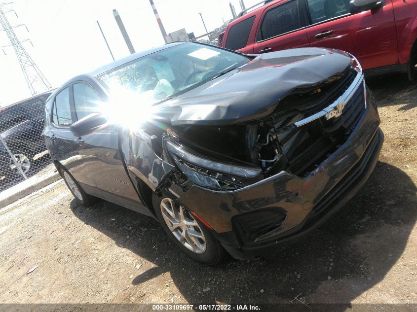 2022 CHEVROLET EQUINOX LS VIN: 3GNAXHEV0NS170661