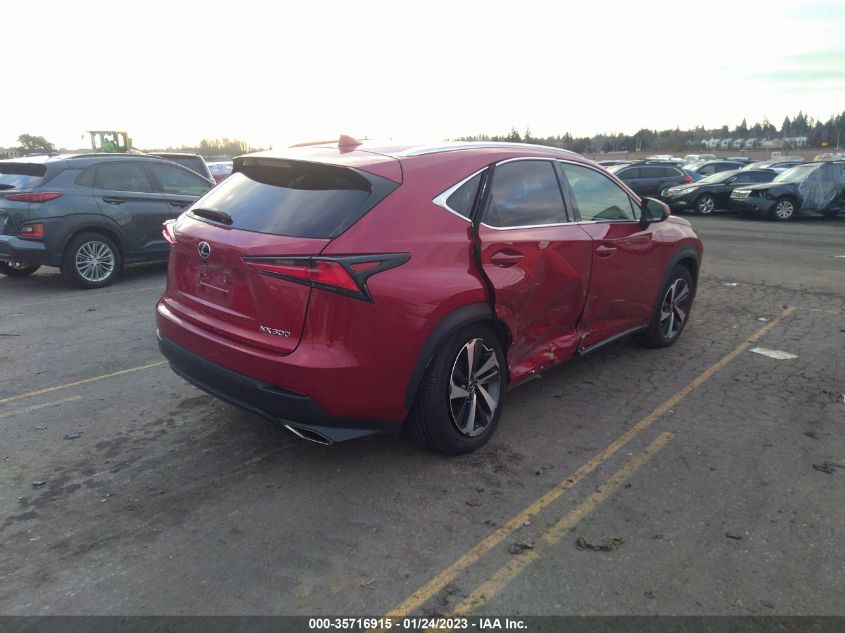 2021 LEXUS NX NX 300 VIN: JTJGARDZ2M2261307