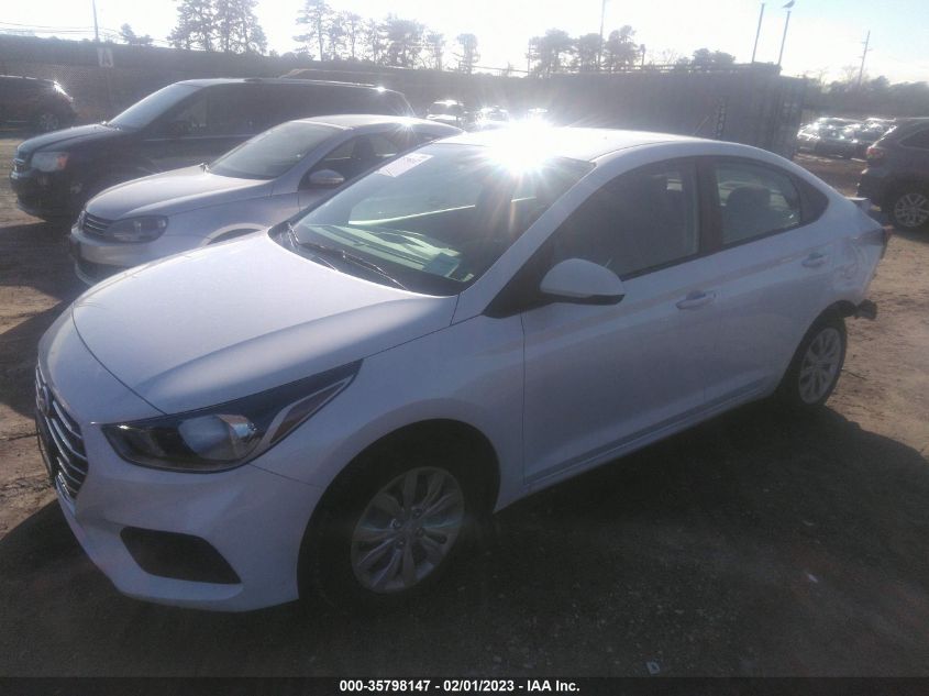 2022 HYUNDAI ACCENT SE VIN: 3KPC24A62NE183725