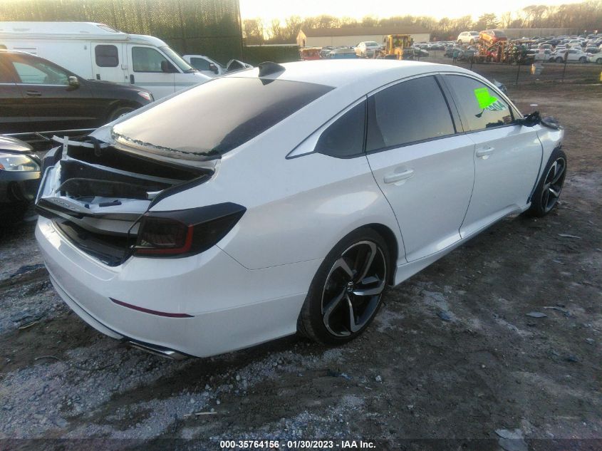 2022 HONDA ACCORD SEDAN SPORT VIN: 1HGCV1F38NA060049