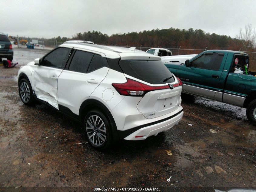 2022 NISSAN KICKS SV VIN: 3N1CP5CV7NL483481