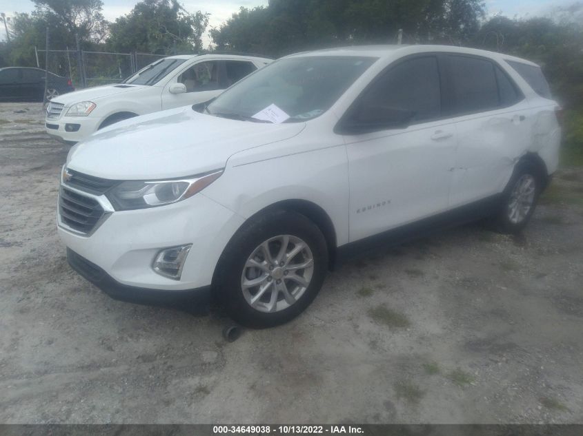 2021 CHEVROLET EQUINOX LS VIN: 3GNAXHEV1MS154967