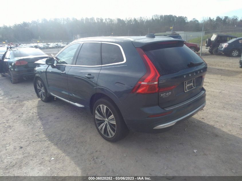 2022 VOLVO XC60 INSCRIPTION VIN: YV4L12DLXN1942145