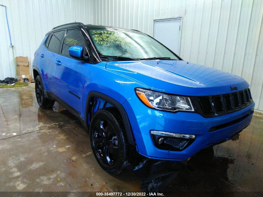 2021 JEEP COMPASS ALTITUDE VIN: 3C4NJDBB5MT509616