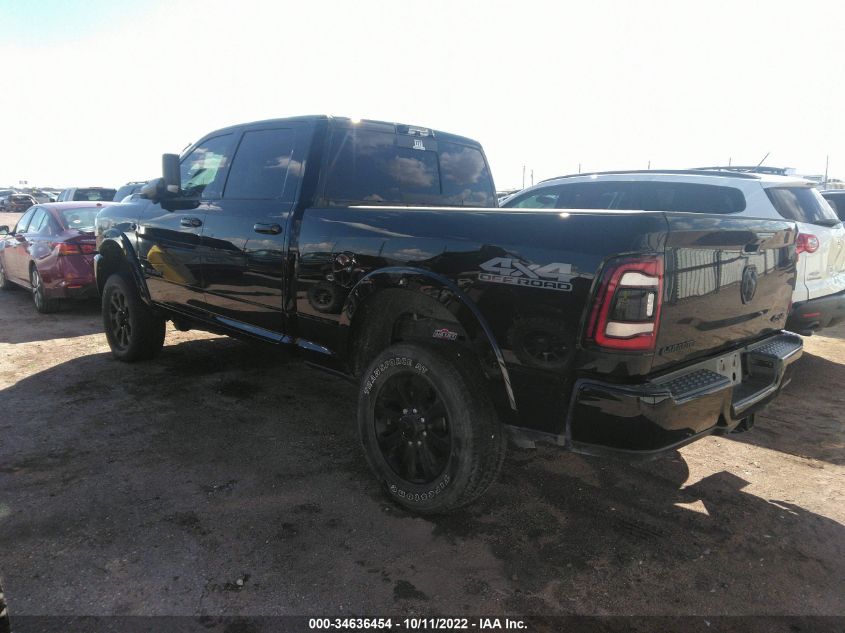 2021 RAM 2500 LARAMIE VIN: 3C6UR5FL8MG558208