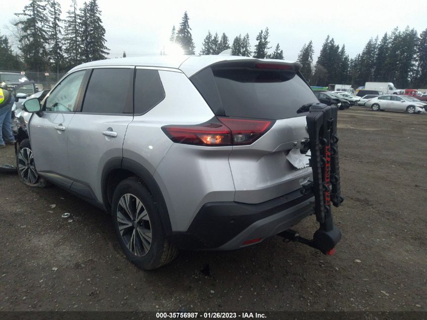 2022 NISSAN ROGUE SV VIN: 5N1BT3BB8NC675788