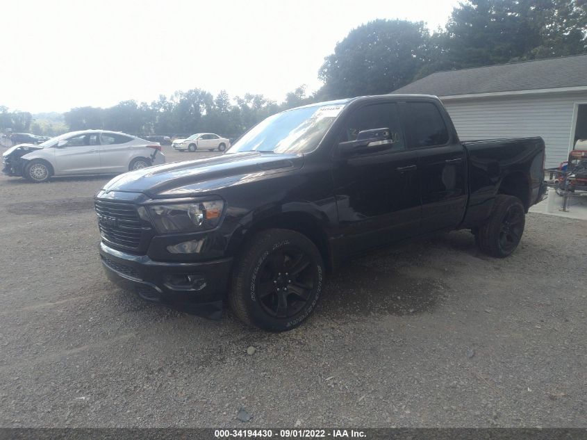 2021 RAM 1500 BIG HORN VIN: 1C6SRFBT0MN761944