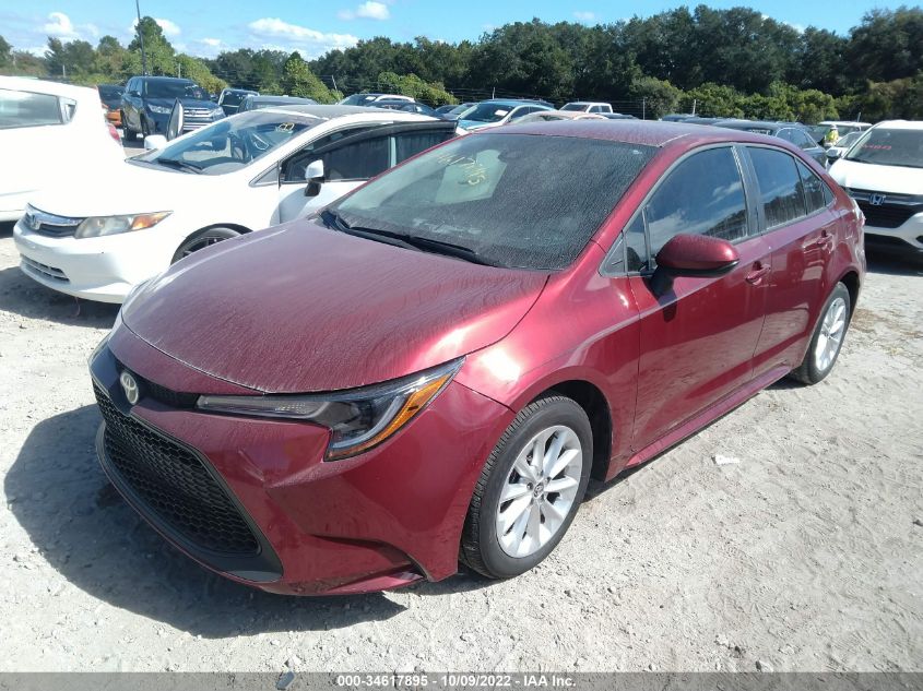 2022 TOYOTA COROLLA LE VIN: 5YFVPMAE2NP324731