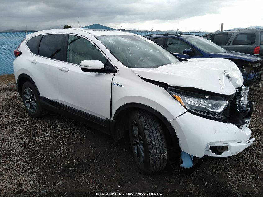 2022 HONDA CR-V HYBRID EX-L VIN: 5J6RT6H83NL033182