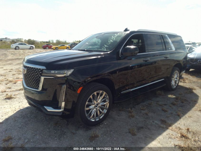2022 CADILLAC ESCALADE ESV PREMIUM LUXURY VIN: 1GYS4KKL7NR315794