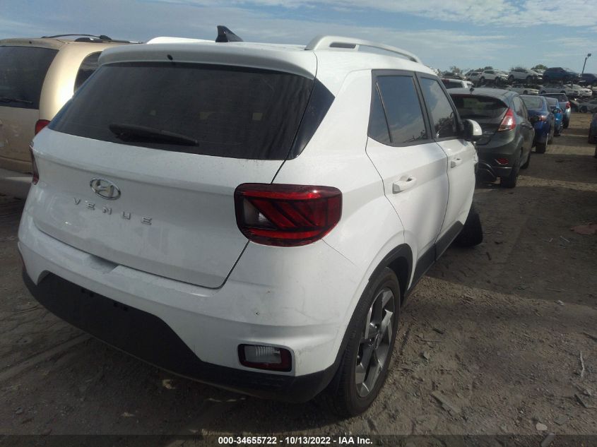 2021 HYUNDAI VENUE SEL VIN: KMHRC8A31MU070915