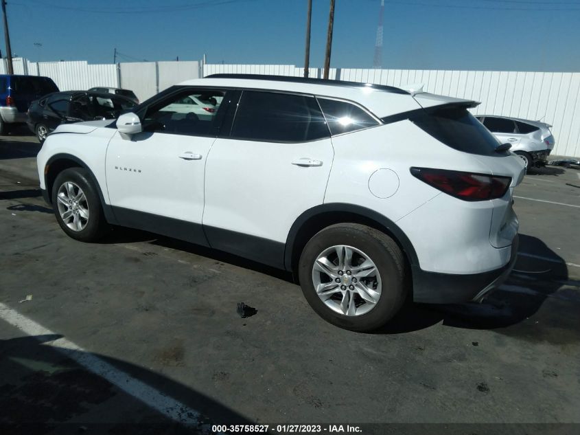 2021 CHEVROLET BLAZER LT VIN: 3GNKBBRAXMS552928