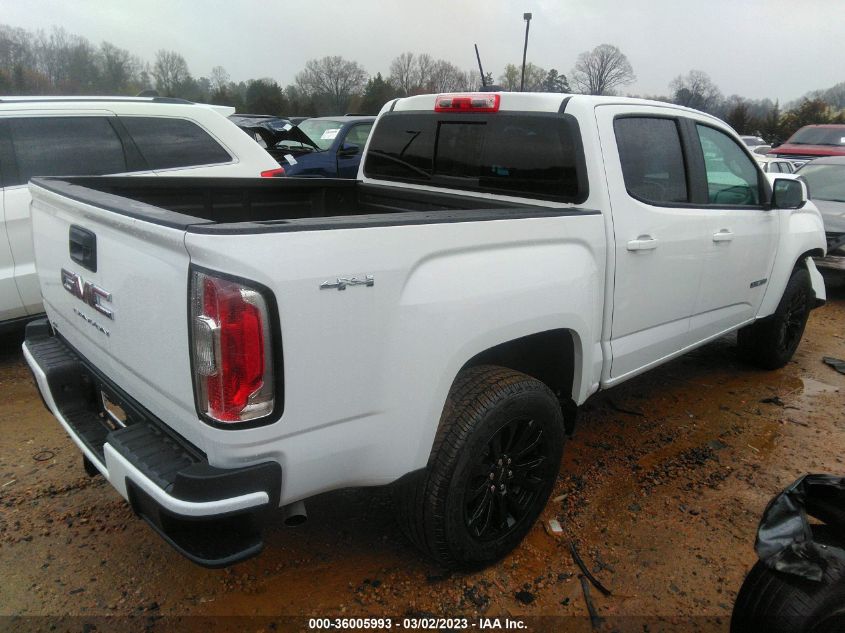 2022 GMC CANYON 4WD ELEVATION VIN: 1GTG6CEN4N1324640