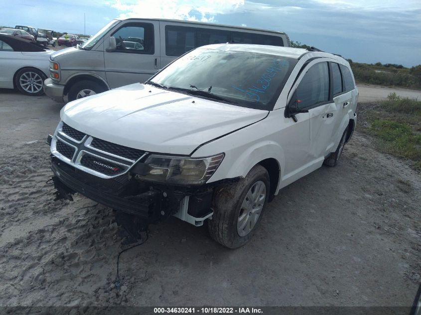 2020 DODGE JOURNEY SE VALUE VIN: 3C4PDCAB9LT261901