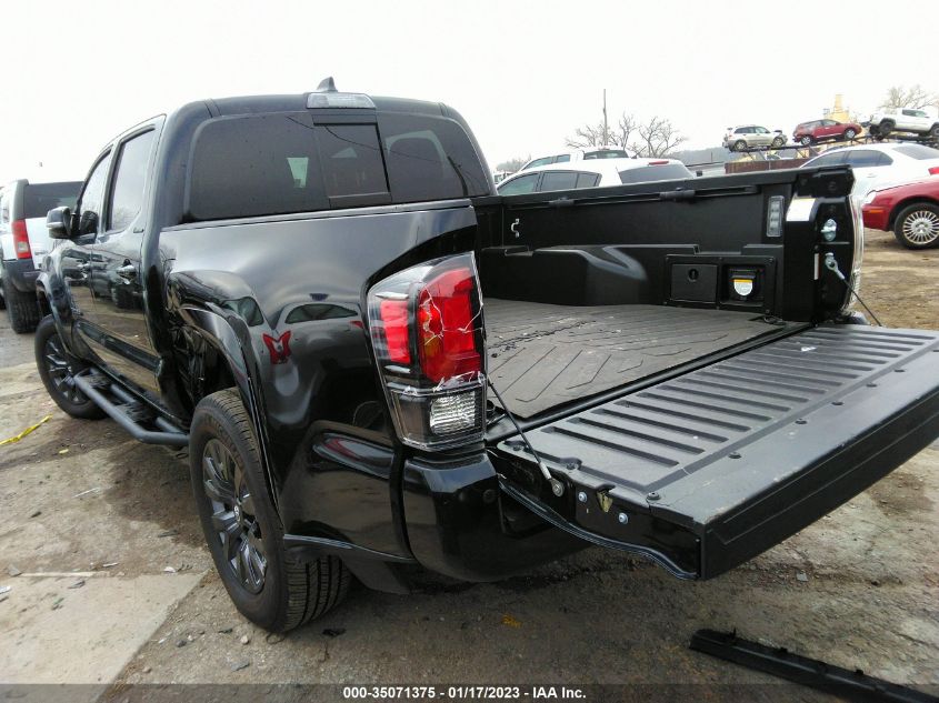 2022 TOYOTA TACOMA 4WD LIMITED VIN: 3TMGZ5AN9NM518530