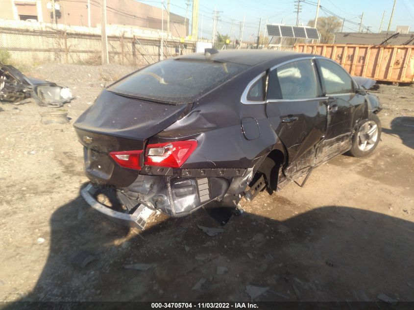 2022 CHEVROLET MALIBU LS VIN: 1G1ZB5ST6NF214123