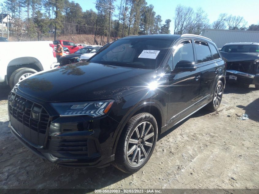 2022 AUDI Q7 PREMIUM PLUS VIN: WA1LJBF79ND009767