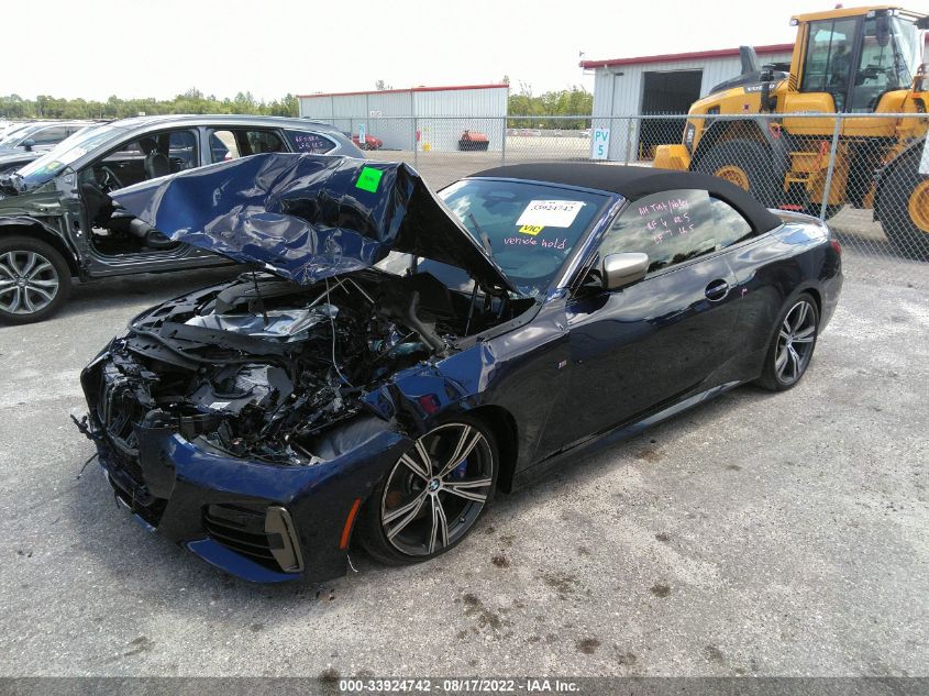 2021 BMW 4 SERIES M440I VIN: WBA53AT0XMCH50198